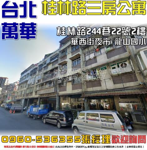 萬華拍賣公寓-1