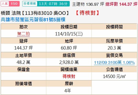 高雄茄萣法拍別墅-2