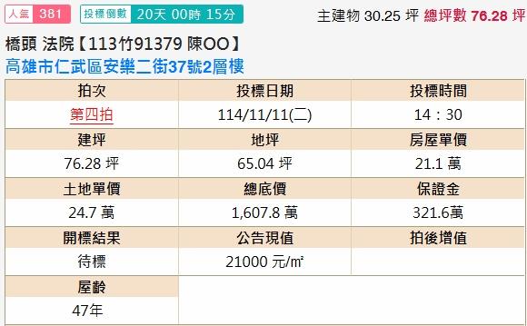仁武透天法拍-2