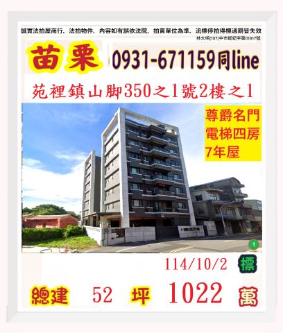 苑裡法拍華廈-1