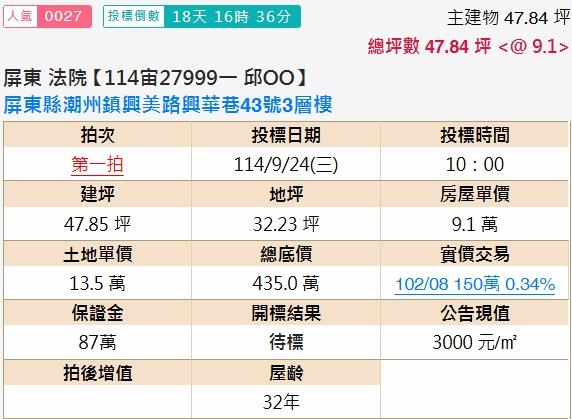 潮州法拍透天-2