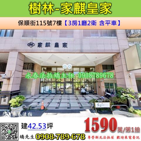 新北樹林法拍華廈-1