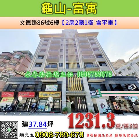 桃園龜山法拍華廈-1