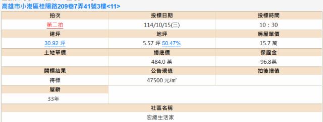 小港大樓法拍-2