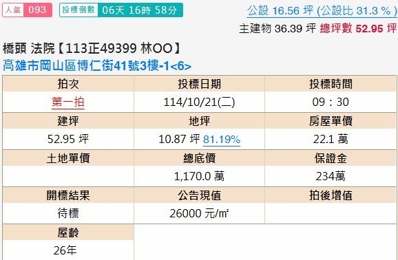 高雄大樓法拍-2