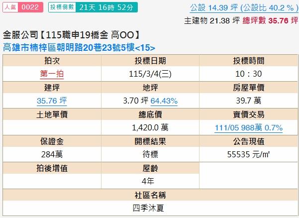 高雄楠梓法拍大樓-2