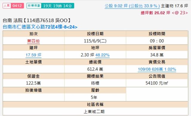 台南仁德大樓法拍-2
