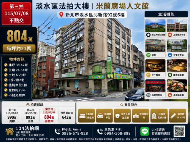 新北淡水法拍大樓-1