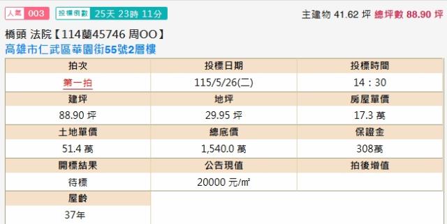 仁武法拍透天-2