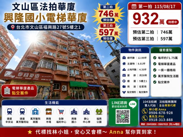 文山區法拍華廈-1