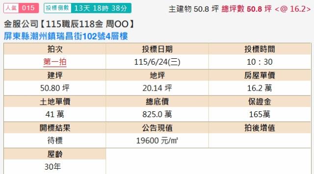 屏東潮州法拍透天-2