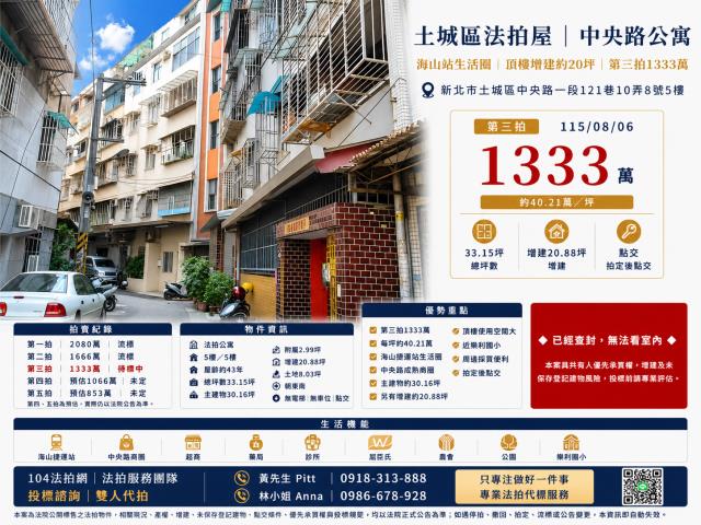 新北土城公寓法拍-1
