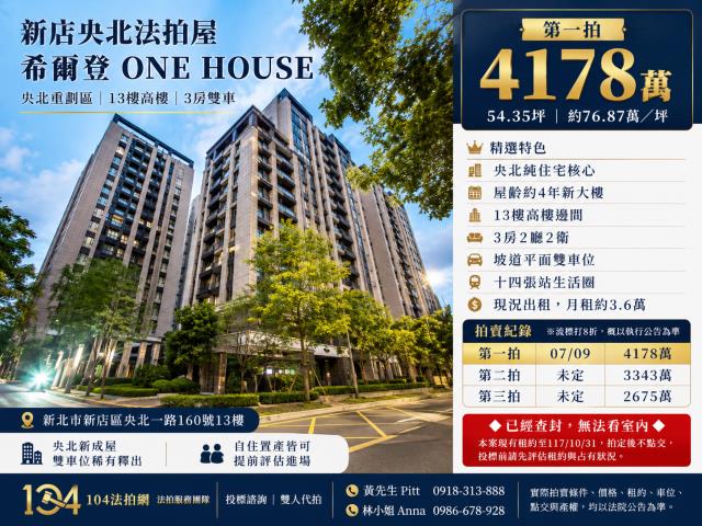 新北新店大樓拍賣-1