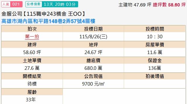 湖內拍賣透天-2