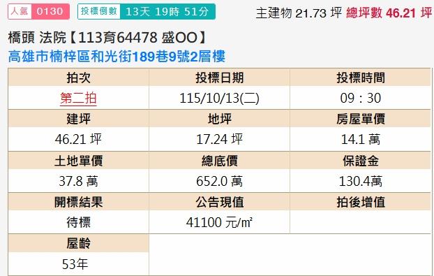 高雄透天拍賣-2