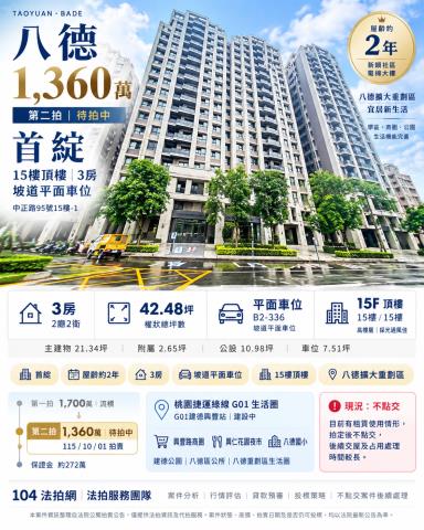 桃園八德法拍大樓-1