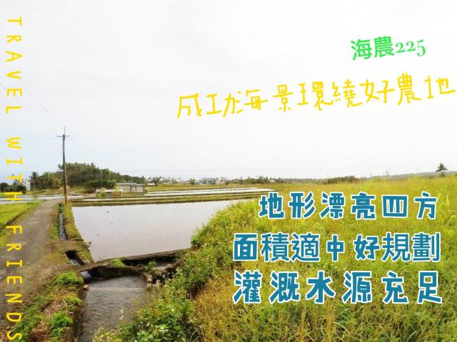 成功海景環繞好農地